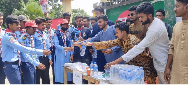 ধুনট ছাত্রদলের ব্যতিক্রমী উদ্যোগ : চালু হলো হেল্প ডেস্ক